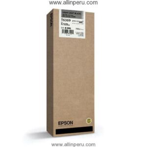 Tinta Epson T636900 Negro claro T6369, 700Ml