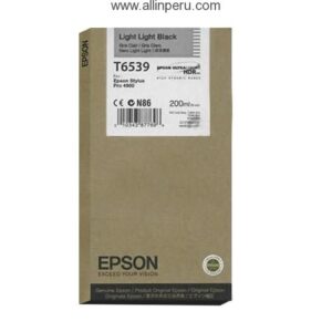 Tinta Epson T653900 Negro claro T6539, 200Ml