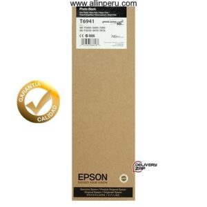 Tinta Epson T694100 Photo Negro T6941, 700Ml