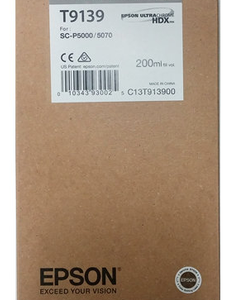 Tinta Epson T913900 Claro Negro T913, 200ML