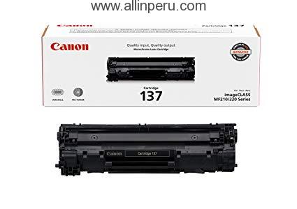 Toner Canon 137 Negro, 2.400 Páginas