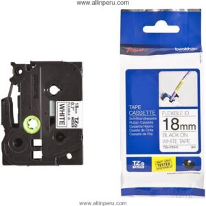 Cinta Brother TZE-FX241 3/4″ (18Mm), Grifo & negro & blanco