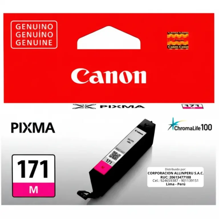 Tinta Canon CLI-171 Magenta Original 6.5ML