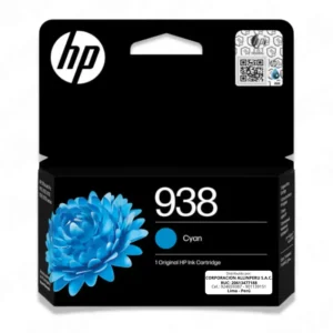 Tinta HP 938 Cyan 4S6X5PL OfficeJet Pro 9110, 9120, 9130