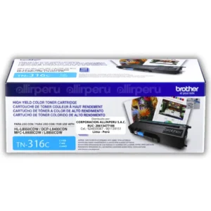 Toner Brother TN-316C Cian 3.500 Páginas Original