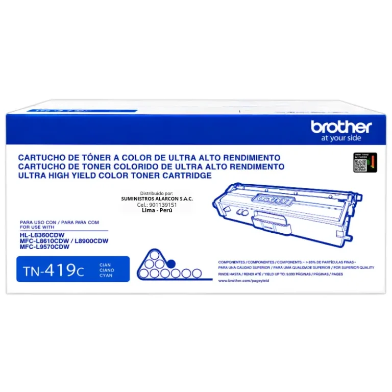 Tóner Brother TN-419C Cian original