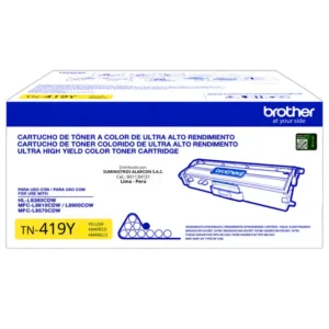 Tóner Brother TN-419Y Amarillo original