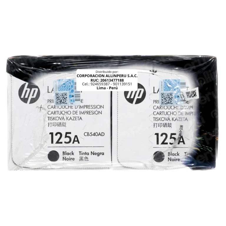 Toner HP 125AD Negro CB540AD LaserJet CP1215 CP1518 CM1312