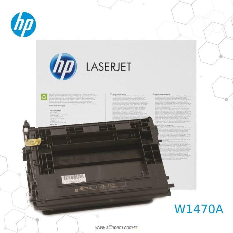 Toner HP 147A Negro W1470A para LaserJet M610 M611 M612 M634 M635 M636
