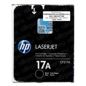 Toner HP 17A Negro CF217A para LaserJet Pro M102 M130