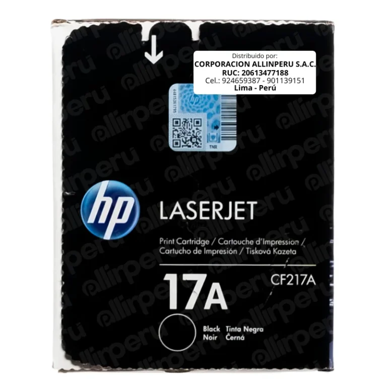 Toner HP 17A Negro CF217A para LaserJet Pro M102 M130
