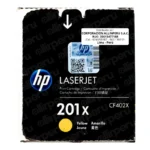 Toner HP 201X Amarillo CF402X para LaserJet M277 M252 M274