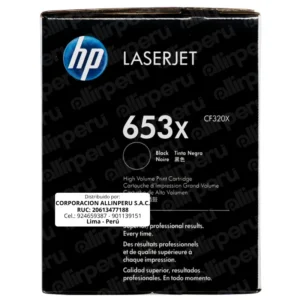 Toner HP 653X Magenta CF320X