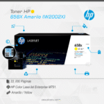 Toner HP 658X Amarillo W2002X para LaserJet M571 Alto Rendimiento