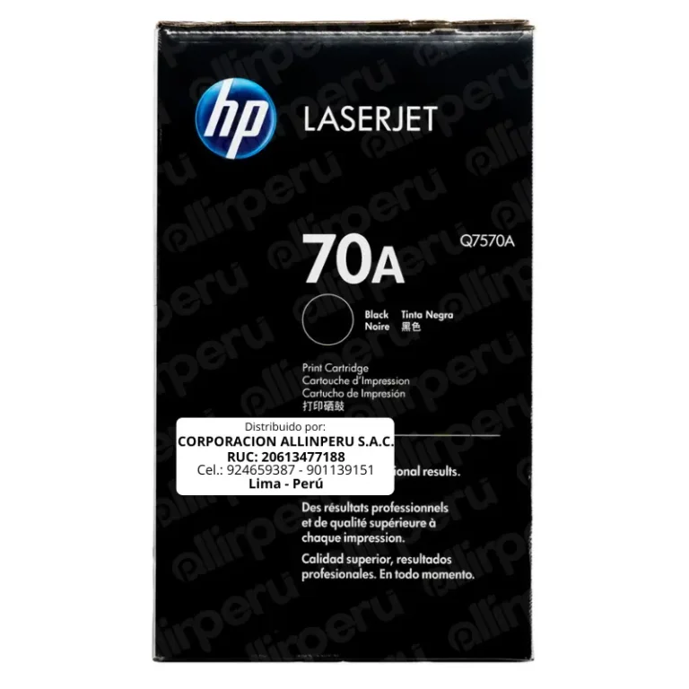 Toner HP 70A Negro Q7570A para LaserJet M5025 M5035 MFP