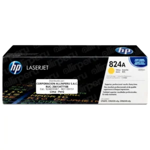 Toner HP 824A Amarillo CB382A para LaserJet CP6015