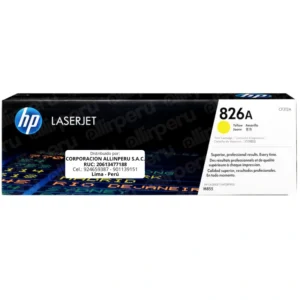 Toner HP 826A Amarillo CF312A para LaserJet M855
