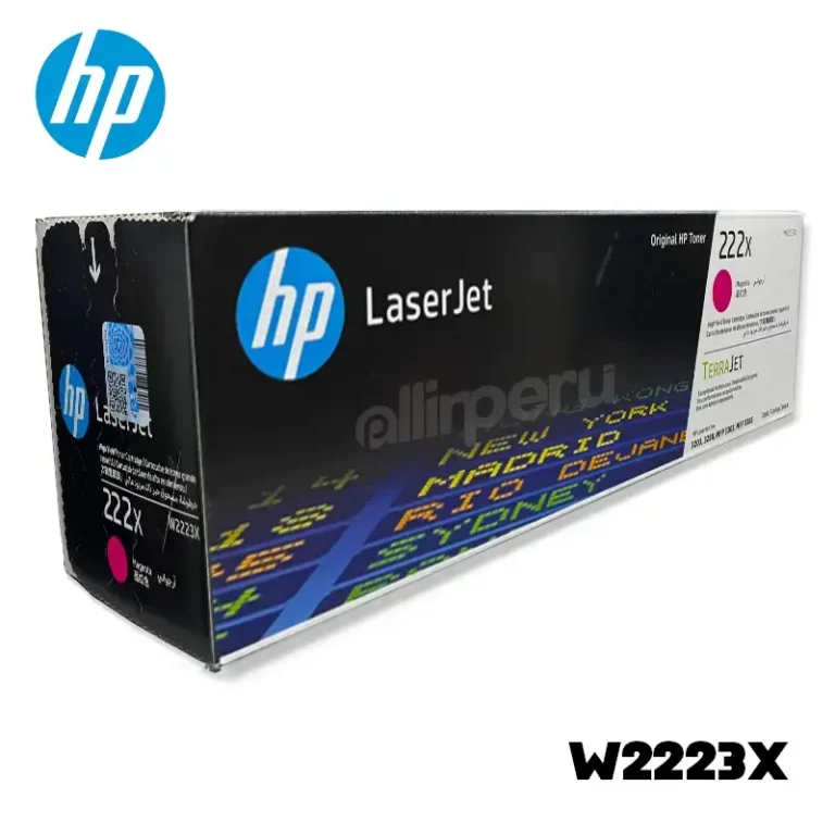 Toner HP 222X Magenta W2223X Para LaserJet 3203, 3288, 3303, 3388