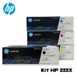 Kit de Toner HP 222X para LaserJet 3203 3288 3303 3388