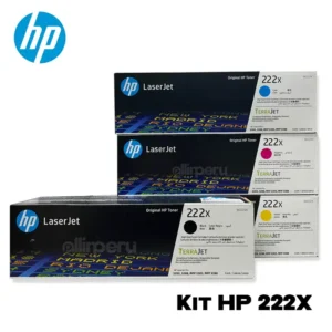 Kit de Toner HP 222X para LaserJet 3203 3288 3303 3388