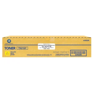 Toner Konica Minolta TN-216Y Yellow A11G291 26,000 Páginas