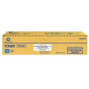 Toner Konica Minolta TN-223C Cyan A9H0490 para Bizhub C226