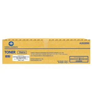 Toner Konica Minolta TN-414 negro Bizhub 363, 423 Original A202050