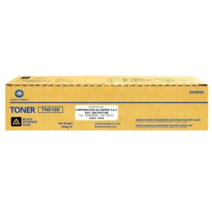 Toner Konica Minolta TN-616K Negro A1U9150 41,500 Páginas