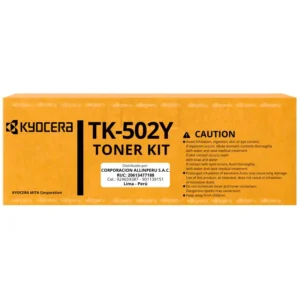 Toner Kyocera TK-502Y Yellow para FS-C5016 8,000 Páginas