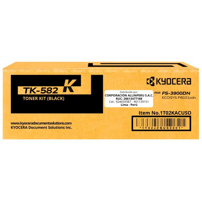 Toner Kyocera TK-582K Negro para FS-C5150DN TK582K