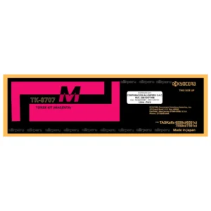 Toner Kyocera TK-8707M Magenta para TASKalfa 6550ci, 6551ci, 7550ci, 7551ci