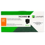 Toner Lexmark 74C4HK0 negro 20.000 Páginas