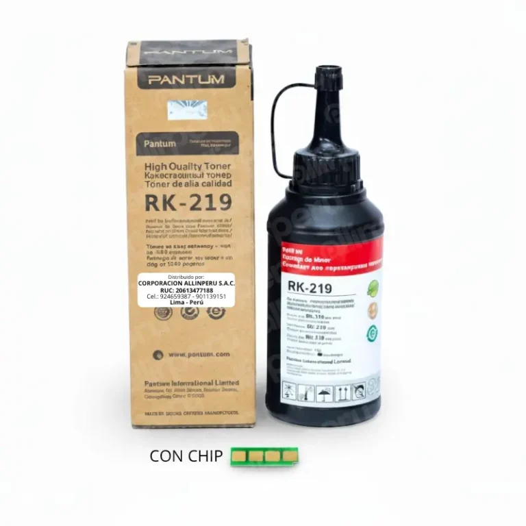 Toner Recargable Pantum RK-219 Negro para P2509W M6559NW