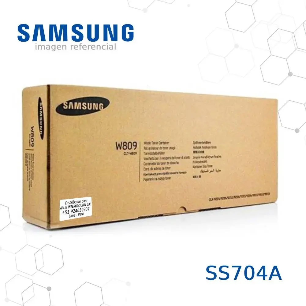 Contenedor (HP SS704A) Samsung CLT-W809