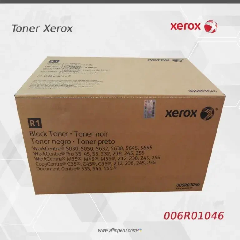 Toner Xerox 006R01046 Negro 64K WorkCentre 5030, 5050, 5765 Capacidad Estándar