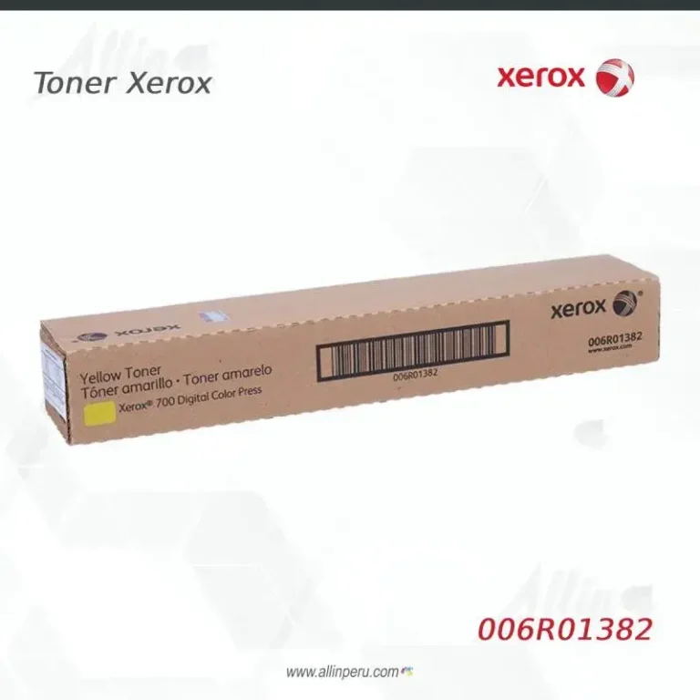 Toner Xerox 006R01382 Amarillo 22K Digital color 700, J75, C75 Capacidad Estándar