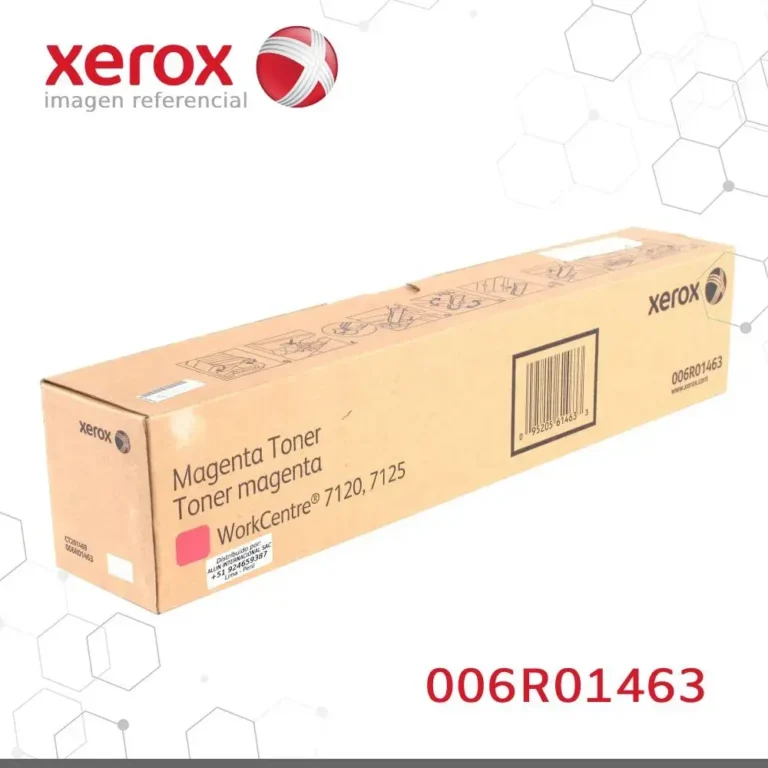 Toner Xerox 006R01463 Magenta 15K Workcentre 7120, 7125, 7220, 7225 Alta capacidad