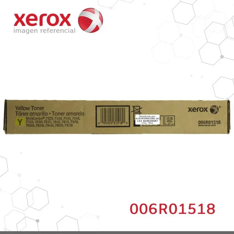Caja del tóner Xerox 006R01518 amarillo sellada producto original Xerox
