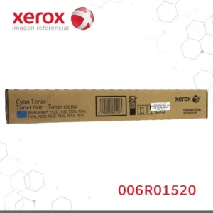 Toner Xerox 006R01520 Cian 15K WorkCentre 7525, 7530 vendido DMO
