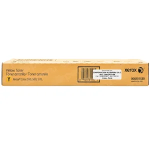 Foto de tóner Xerox 006R01530 amarillo original sellado vista frontal