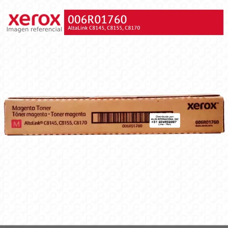 Toner Xerox 006R01760 Magenta 28K AltaLink C8145, C8155, C8170