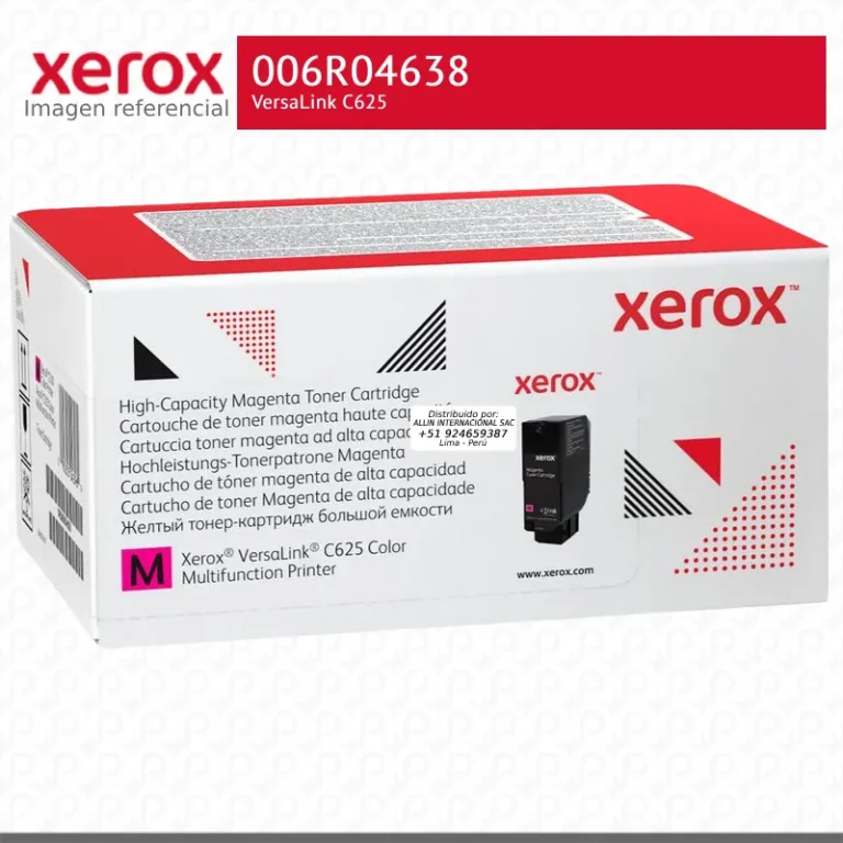 Toner Xerox 006R04638 Magenta 16K VersaLink C625 Alta Capacidad