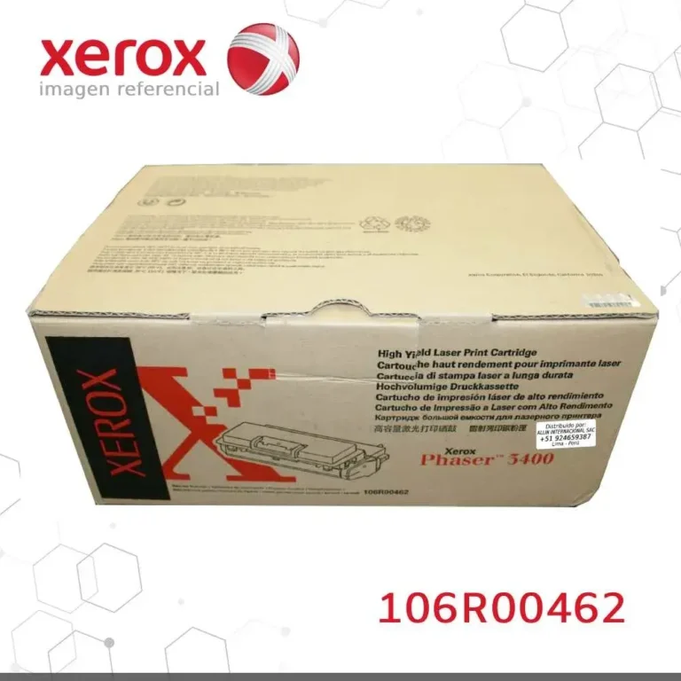 Toner Xerox 106R00462 Negro 8K Phaser 3400