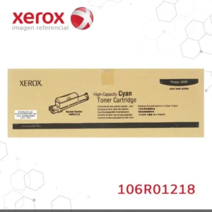 Toner Xerox 106R01218 Cian 12K Phaser 6360 Capacidad estandar