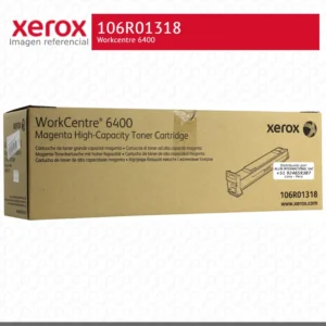 Toner Xerox 106R01318 Magenta 16.5K Workcentre 6400 Alta capacidad