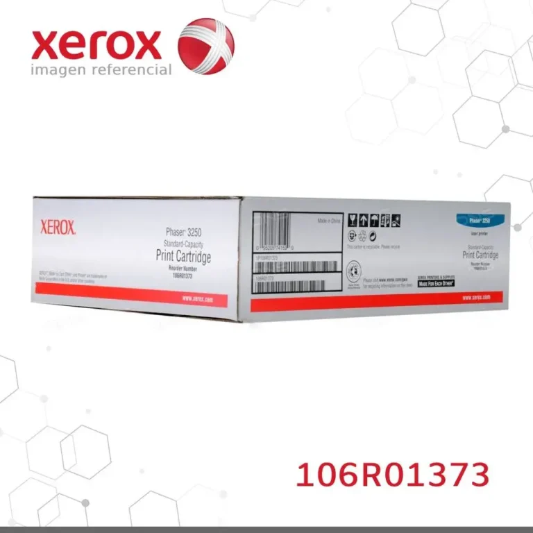 Toner Xerox 106R01373 Negro 3.5K Phaser 3250 Capacidad Estándar