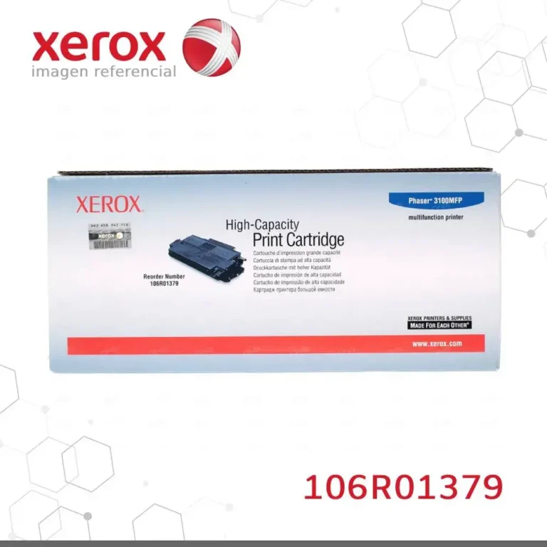 Toner Xerox 106R01379 Negro 4K Phaser 3100 Alta capacidad