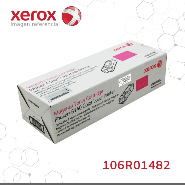 Toner Xerox 106R01482 Magenta 2K Phaser 6140 Capacidad estandar