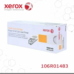 Toner Xerox 106R01483 Amarillo 2.K Phaser 6140 Capacidad estandar