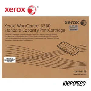 Toner Xerox 106R01529 Negro 5K Workcentre 3550 Capacidad Estándar